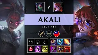 Akali Mid vs Aurora - TW Challenger Patch 25.19