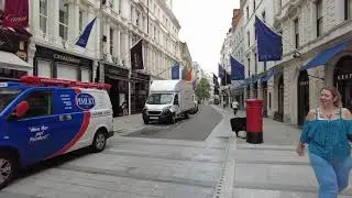 Walking Mayfair | London Walk | ASMR 4K | June 2021
