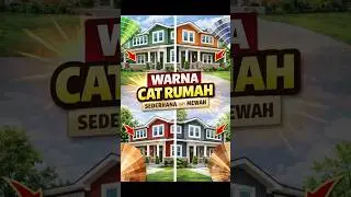 warna cat rumah sederhana tapi mewah #catrumahminimalis  #rumahunikminimalis #interiordesign