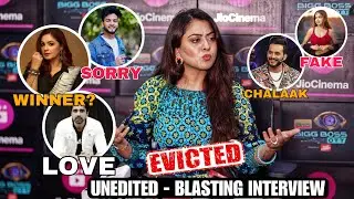 FULL VIDEO - Falaq Naaz BLASTING INTERVIEW After Evicted From Bigg Boss OTT 2 House | Fair - Unfair