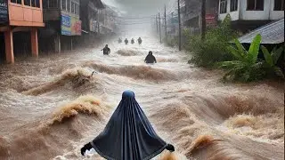 Major flooding in Saudi Arabia! Abnormal rainfall in Jeddah and Mecca