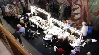 Los actores Carlos Hip&oacute;lito y Vicky Pe&ntilde;a reflexionan sobre la crisis del teatro