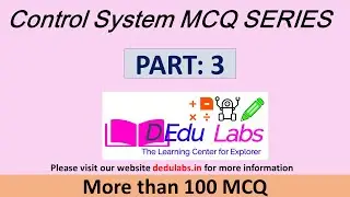 Control System MCQ | Gate Exam | Competitive Exam | Practice Series |Types of Control System: Part 2