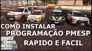 COMO INSTALAR A PROGRAMAÇÃO PMESP SEM ERRO - LSPDFR GTA 5