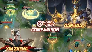 Сравнение эффектов навыков Гаруды и Инь Чжэна в HoK | HoK Global VS HoK Chinese Heroes &mdash; Honor of...