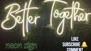 NEON SIGN | Leuchtreklame zum Selbermachen im Trend | DIY Neon-signo
