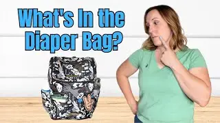 Diaper Bag ESSENTIALS for NEWLY Potty Trained TODDLER and DIABETIC | Petunia Pickle Bottom Method