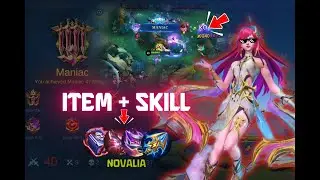 ПРЕДМЕТ + НАВЫК [МАНИАК] НОВАЛИЯ ~ Mobile Legends: Bang Bang
