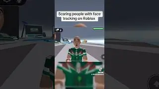 Scaring people with face tracking prank😭😂#repost #roblox #naturaldisasters #prank
