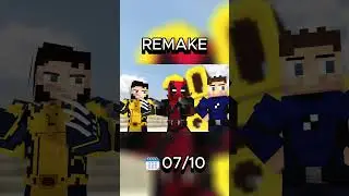 🗓️REMAKE DEADPOOL & WOLVERINE MUSICAL #shorts
