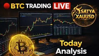 🔴 bitcoin Market LIVE | BTCUSD Today Trade | #Satyaxauusd | Exit Entry Trading Setup