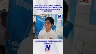 &iquest;DIVISIONISMO EN RENOVACI&Oacute;N POPULAR?