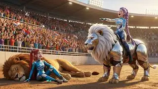 RUMI Conquers the Iron Lion Arena | Epic Beast Championship Showdown 🦁⚔️