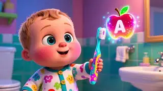 Brushtime ABC Smiles 🪥🔤 Learn Alphabet Fun | Baby ABC Song for Toddlers