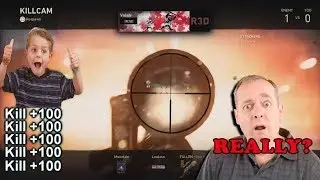 5 MAN SNIPER FEED IN COD WW2... INSANE SNIPING GAMEPLAY COD WW2 CLIP