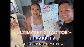 Erwin vs. Isabella in Ultimate Tic Tac Toe - Gold Medal Match!