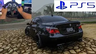 BMW M5 E60 - Forza Horizon 5 | Logitech G29 Steering Wheel +  Logitech G Shifter