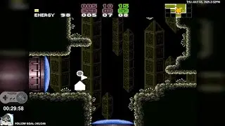 Super Metroid Map Rando Seed #31 (Hard/Tricky)