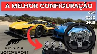 FORZA MOTORSPORT - A MINHA CONFIGURAÇÃO DE VOLANTE ( LOGITECH G29, G920, G923)