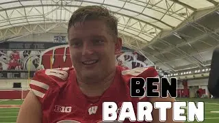 Wisconsin Media Day: DL Ben Barten