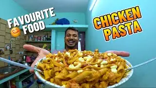 Pasta Recipe | Chicken Masala Pasta | Cheesy Pasta Cooking at Home | Indian Style Pasta #food #vlog