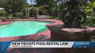 New private pool rental law in North Carolina