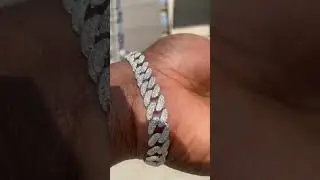 187 Insane Rapper Bracelet🔥Shine like a diamond, but don't need to break the bank #diamond #bestring