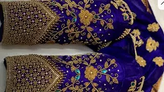 Bridal Heavy Maggam Work Blouse Designs Aari style Work Designs | Latest Blouse Designs #maggamwork