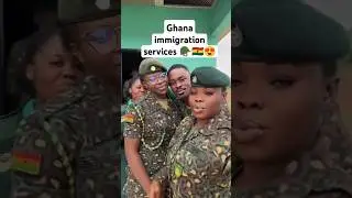 Ghana immigration services  #jama #ghanaarmedforces #immigrationservices  #security