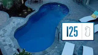 Finished Fiberglass Pool Projects - River Pools I25 Model Highlight Reel