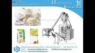 Automatic corn starch Filling Machine, wheat starch packing machine weighing machinery