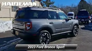 Certified 2023 Ford Bronco Sport Outer Banks, East Windsor, NJ A0579A