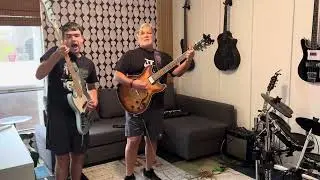 Behind The Wall Of Sleep Guitar And Bass Cover