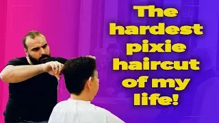 Hey Baby. Why Are You Doing Like That!! Pixie Haircut For Women | Hairstyle