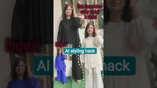 1 Outfit &rarr; 10 Colors! 😍 (AI Styling Trick)