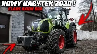 ☆Nowy Nabytek 2020 ☆ Claas Axion 800 ☆  | GR Ciesielski |