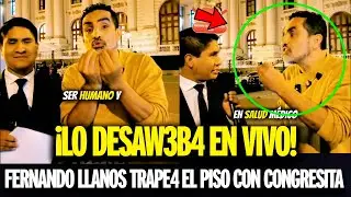 Fernando Llanos dejando en rid&iacute;culo a Wilson Soto autor de la ley que busca sancionar a creadores