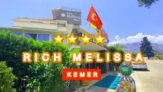 🇹🇷В ЦЕНТРЕ КЕМЕРА  / RICH MELISSA HOTEL 4* /  РЯДОМ МИГРОС И КАРФУР /