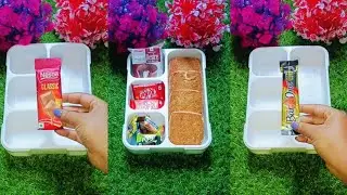 Chocolate 🍫 lunch box 🎁 ASMR LUNCH BOX 🎁☑️#trending #satisfying #asmr #satisfying #viral 