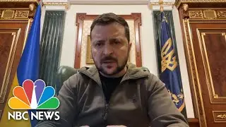 Ukraine's Zelenskyy Suggests Russians Planning Dirty Bomb Attack