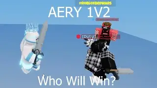 1 Aery VS 2 Sweats In Roblox Bedwars! (Who Will Win?)