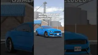 Best ROLEPLAY Cars in Greenville ROBLOX MUSCLE CAR EDITION! #shorts #greenville #roblox