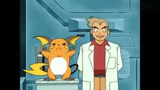Raichu attacks Professor Oak _ Professor Oak Funny Moments
