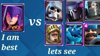 Witch vs all Epic Cards In Clash Royale #clashroyale #shorts #despacito
