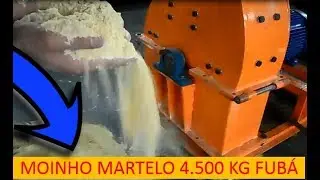 MILHO; QUIRELA; FUBA MIMOSO NO MOINHO MARTELO