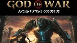 God of war: Kratos fights Ancient Stone Colossus🔥😱❤️&zwj;🔥||Ps5 gaming