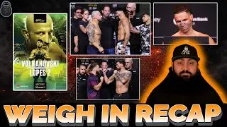 UFC 325 Weigh In Recap | Predictions and Analysis