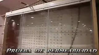 Ecoglas, prueba de control de calidad: Permeabilidad