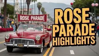 Rose Parade | Colorful Floats Marching Bands Complete