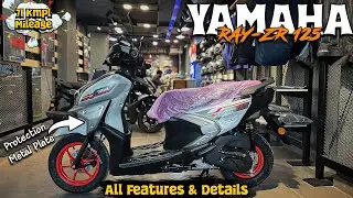 YAMAHA RAY-ZR 125 (2025) | Hybrid Scooter | All Features and Details!